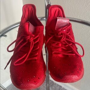 Vibrant Red Women's Sneakers